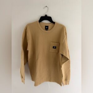 Vans thermal oversized waffle shirt size M